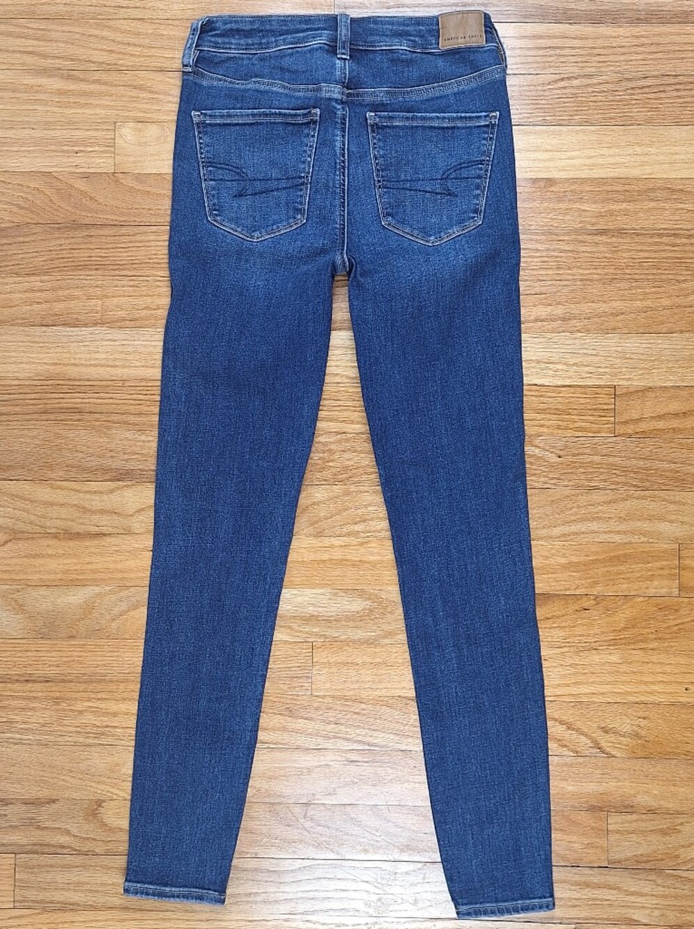 American Eagle Hi-Rise Jegging Skinny Jeans Ne(x)t Level Stretch Size 4 - Picture 7 of 16